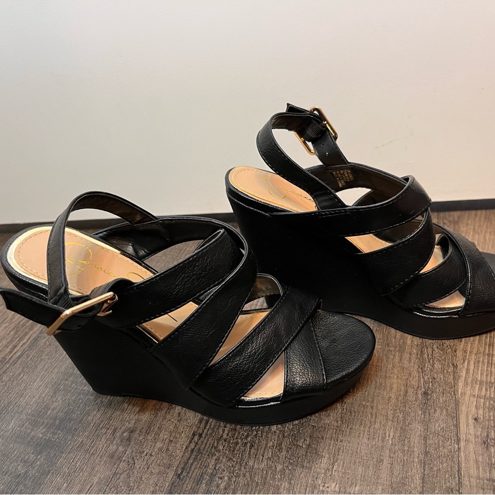 Jessica Simpson Wedges 5.5